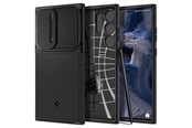 Handys - Cover & Cases - Spigen Optik Armor - black - Samsung Galaxy S23 Ultra - ACS05639