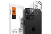 Handys - Anderes Zubehör - Spigen Glass tR Optik 2 Pack - crystal clear - iPhone 16/15/14 Pro / 16/15/14 Pro Max - AGL05761