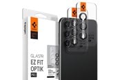 Handys - Anderes Zubehör - Spigen Glass EZ Fit Optik Pro 2 Pack - black - Samsung Galaxy S23/Galaxy S23+/Galaxy S24 - AGL05962