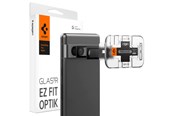 Handys - Anderes Zubehör - Spigen Glass EZ Fit Optik 2 Pack - black - Google Pixel 7a - AGL05970