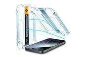 Handys - Schutzfolie - Spigen Glass tR EZ Fit 2 Pack - transparency - iPhone 15 Pro - AGL06892