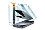 Handys - Schutzfolie - Spigen Glass tR EZ Fit (Privacy) 2 Pack - transparency - iPhone 15 Pro - AGL06894