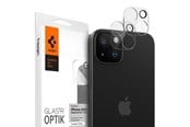 Handys - Anderes Zubehör - Spigen Glass tR Optik 2 Pack - crystal clear - iPhone 15/15 Plus/14/14 Plus - AGL06916