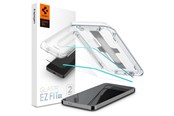 Handys - Schutzfolie - Spigen Glass tR EZ Fit HD Transparency 2 Pack - Samsung Galaxy S25/S24 - AGL07440