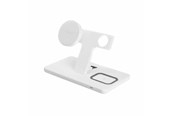 Handys - Adapter und Ladegeräte - FIXED 3in1 30W Wireless Mag Charging station White - FIXMPOS-WH