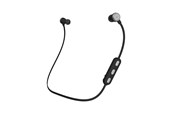 Kopfhörer/Headsets - KitSound Headphone Hudson In-Ear Wireless Silver - KSHUDSBTGM