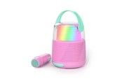 Tragbare & Party-Lautsprecher - MOB Speaker Karaoke Kit Mic Rosa - KS-80-PK1