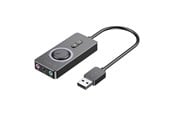 Soundkarten - Vention External USB 2.0 audio card 1m (black) - CDRBF