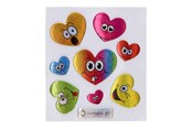 Kreativ-Spiele - LG-Imports Stickers Smile Face Glittering (Assorted) - 9737