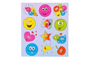 Kreativ-Spiele - LG-Imports Sticker sheet Faces - 8559