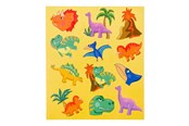 Kreativ-Spiele - LG-Imports Sticker sheet Dinosaur 12 pcs. - 8558