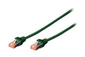 Netzwerk - Kabel - DIGITUS Professional patch cable - 5 m - green - Grün - 5m - DK-1644-050-G-10