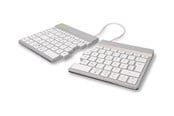 Tastaturen - R-Go Tools R-Go Split Break - keyboard - with integrated break indicator - QWERTZ - German - white - Tastaturen - Deutsch - Weiss - RGOSBDEWLWH
