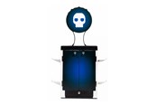 Gaming Zubehör - Numskull PlayStation 5 Inspired Blue and White Gaming Locker - Locker - 5056280422501