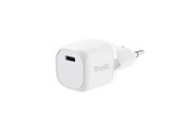 Handys - Adapter und Ladegeräte - Trust Maxo Ultra-small 20W USB-C PD Charger - White - 25205