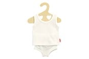 Puppen & Zubehör - Heless Doll underpants and shirt White 28-35 cm - 1221