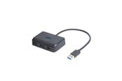 USB-Hubs - Deltaco HUB203 USB-Hubs - USB 3.0 - 4 - Schwarz - UH-735