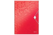 Archivierung und Aufbewahrung - Leitz  WOW Eckspannermappe Rot - 45990026