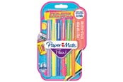 Utensilien zum Schreiben und Zeichnen - Paper Mate Flair Filzstifte | mittlere Spitze (0,7 mm) | gemischte Retrofarben | 6 Stück - 2180626