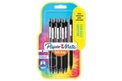 Utensilien zum Schreiben und Zeichnen - Paper Mate InkJoy 300RT Retractable Kugelschreiber | mittlere Spitze (1,0 mm) | Schwarz | 8 Stück - 1956579