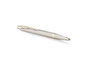 Utensilien zum Schreiben und Zeichnen - Parker IM Monochrome Kugelschreiber | blaue Tinte | Oberfläche und Zierteile in Champagnerfarben | medium Spitze | Geschenkbox - 2172956