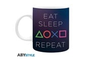 Merchandise - ABYstyle - PLAYSTATION Eat Sleep Repeat - Becher - MG1064