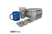 Merchandise - ABYstyle - PLAYSTATION Gift Set Glass + Mug + 2 Coasters Classic 2019 - Geschenkset - GFB0075