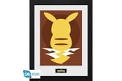 Merchandise - ABYstyle - POKEMON Framed print Pikachu Silhouette 25" - Bild - PFC3698