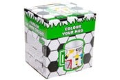 Kleine Mitbringsel für Kinder - LG-Imports Color your own Football Mug - 8206