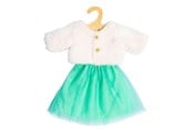 Dolls & Accessories - Heless Doll's Jacket Plush with Skirt 35-45 cm - 2370