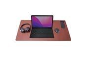 Mauspads & Zubehör - Desire2 Prestige Pad Desk Mat 400x900mm Brown - D2DMBN