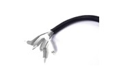 Kabelkanal / Kabelschlauch - Desire2 Deskmate Cable Sheath 4m Velcro Closing Black - D2CSH4MBK