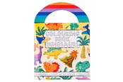 Kreativ-Spiele - LG-Imports Coloring book with Dinosaur stickers - 6860