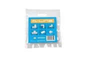 Kabelkanal / Kabelschlauch - D-LINE Adapter Kit 20x10mm White - CLOAP2010W