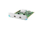 Netzwerkadapter (Netzkarte, Druckserver, u.s.w.) - HP E - expansion module - 40 Gigabit QSFP+ x 2 - J9996A