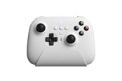 Gaming Zubehör - 8BitDo Ultimate 2.4G Wireless Controller (Hall Effect) with Charging Dock - White - Wireless Controller - Android - RET00416