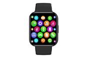 Smartwatches, Pulsuhren, Sportuhren & Schrittzähler - CELLY TRAINERWATCH2 activity tracker with bracelet - 0 GB - black - TRAINERWATCH2BK