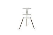 Wandhalterungen, AV-Halterungen & AV-Möbel - Bülow Stand BS19 White Top Smoked Oak - Max 50 kg - recommended for 65" - BS19SOWH