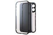 Handys - Cover & Cases - BLACK ROCK Phone Case 360° Glass Transp/Black - iPhone 15 Pro - 00221269
