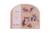 Baby Spielzeug - Filibabba Set of 7 puzzles - Nordic animals - FI-02178