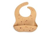 Babypflege - Filibabba Silicone bib with print - Chestnuts - FI-02247