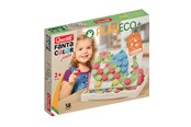 Baby Spielzeug - Quercetti PlayEco+ Peg Mosaic FantaColor Junior (58 pcs) - QU-84190