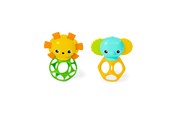 Babypflege - Bright Starts Character Oball Teether 2pk - BS-16762