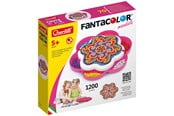 Baby Spielzeug - Quercetti FantaColor Mandala Daisy peg mosaic - 1200 pieces - QU-2101