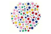 Hobby-Zubehör - Colorations - Self-adhesive Colored Sticky Eyes 100 pcs. - CH100CA