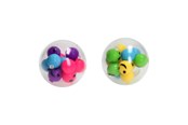 Kleine Mitbringsel für Kinder - Toi-Toys Fun Squeeze Ball Filled with Smiley Face Balls (Assorted) - 35172Z