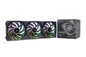 Gehäuselüfter - Seasonic MagFlow ARGB 3-fan kit - MAGFLOW-ARGB-3
