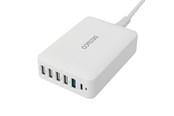 Handys - Adapter und Ladegeräte - Deltaco USBC-MO100 USB Charging Station - USBC-MO100