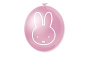 Spielzeug - Haza Witbaard Balloons Miffy Pink 6 pcs. - 436373