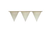 Spielzeug - Haza Witbaard Flag line Gold Glitter 6mtr. - 437605